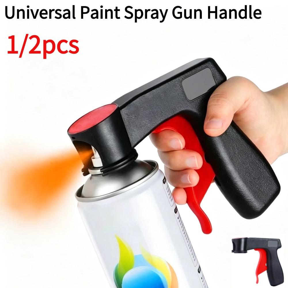 Spray Can Lacquer - Универсальный адаптер-рукоятка для распыления краски, многоразовый