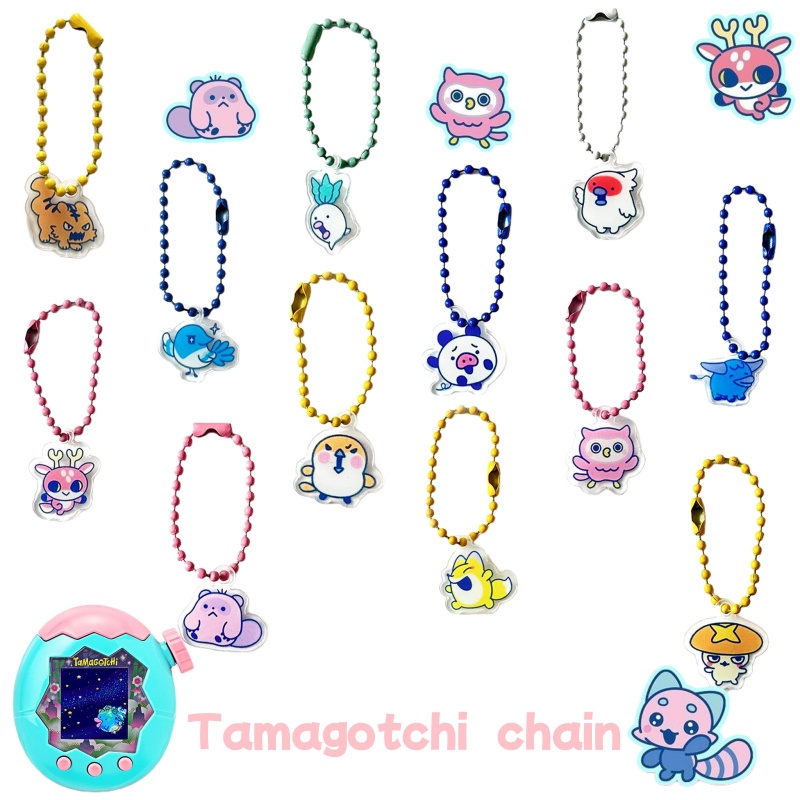 Bandai Model Tamagotchi - Оригинальная маленькая подвесная цепочка Tamagotchi Paradise