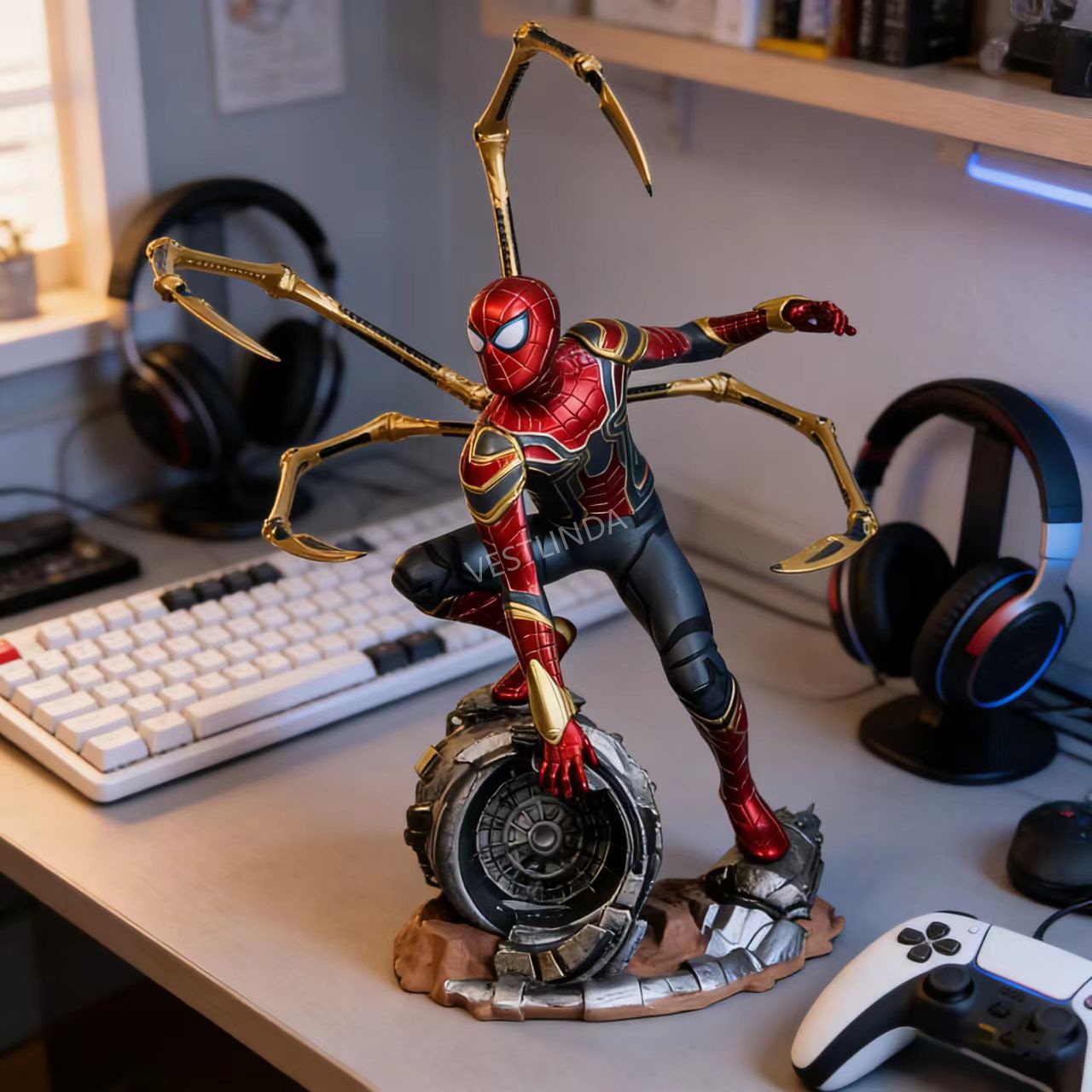 Model Kit Spiderman - Коллекционная фигурка Человека-паука Marvel, модель персонажа,