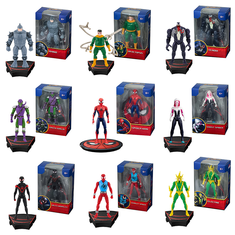 Model Kit Spiderman - Фигурка ZDTDS 10 см: Железный человек,