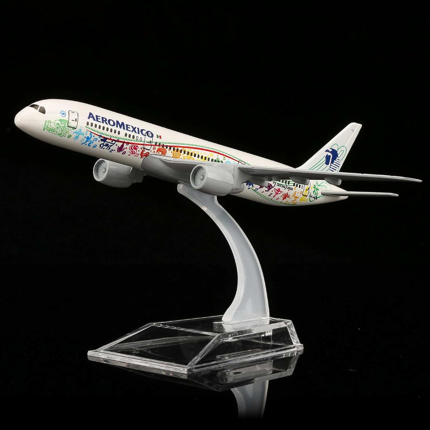 Model Kit Airplane - Металлическая модель самолета Aeromexico B787, 16