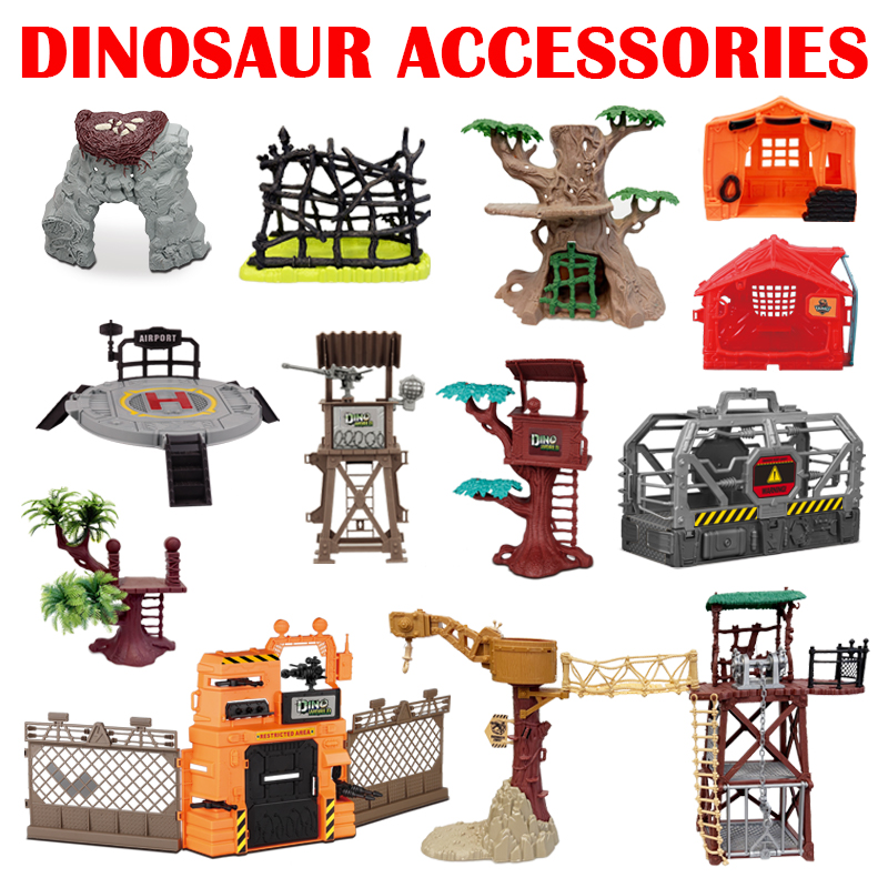 Model Kit Jurassic Park - Набор для сборки: Декорации «Мир Юрского