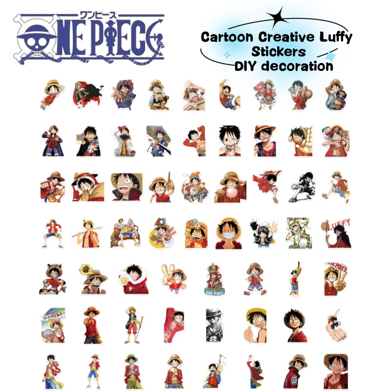 Model Kit Accessories - Наклейки с персонажем аниме One Piece