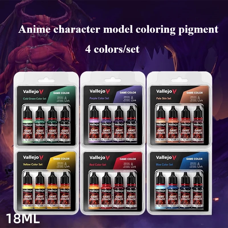Model Kit Instructions - 18 м/бутылка, 4 цвета/набор, защита окружающей