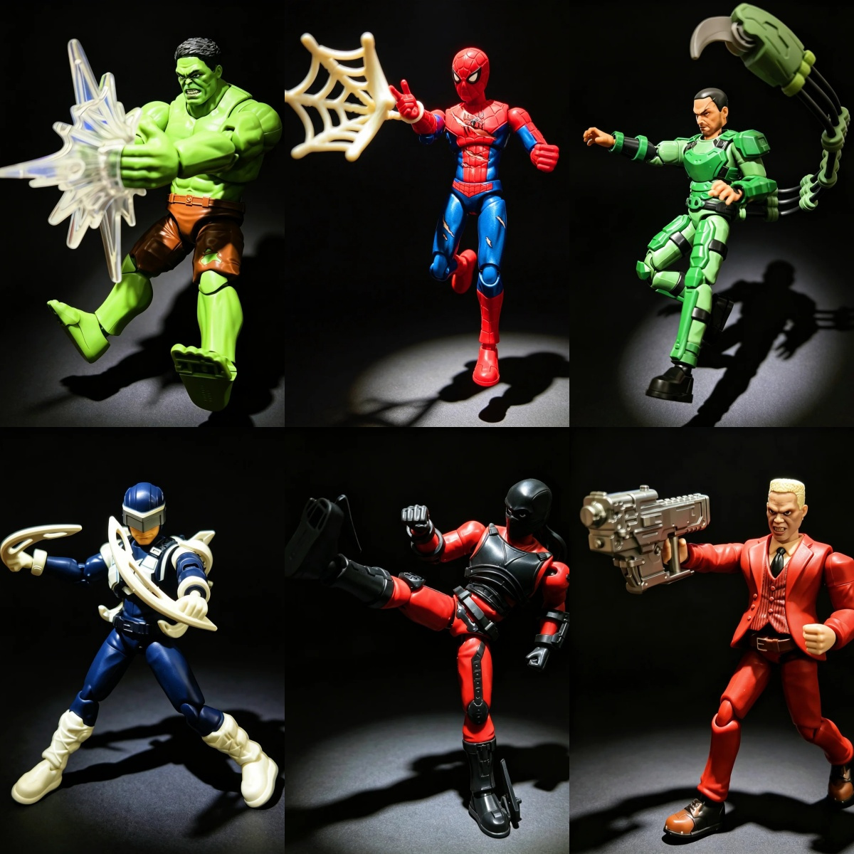 Коллекционная фигурка Blokees  – обзор и цена Model Kit Spiderman