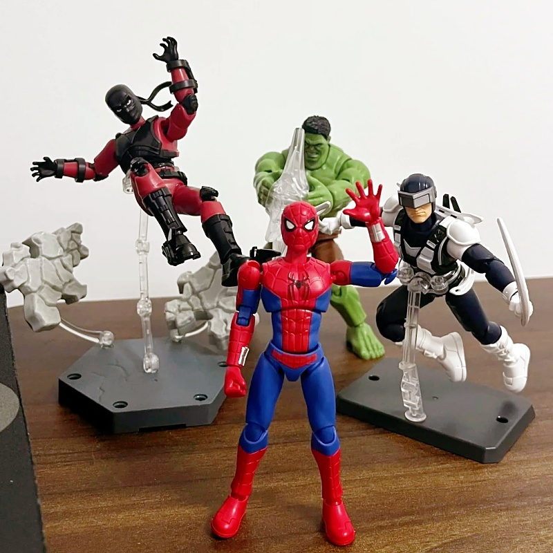 Коллекционная фигурка Blokees  – обзор и цена Model Kit Spiderman