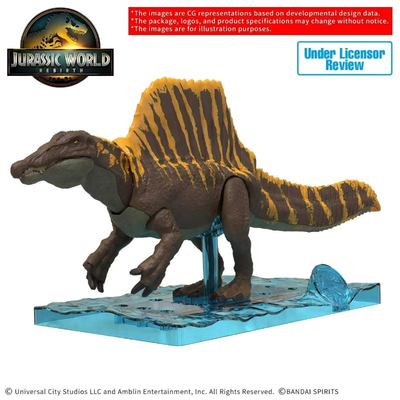 В наличии Bandai оригинальный  – обзор и цена Model Kit Jurassic Park