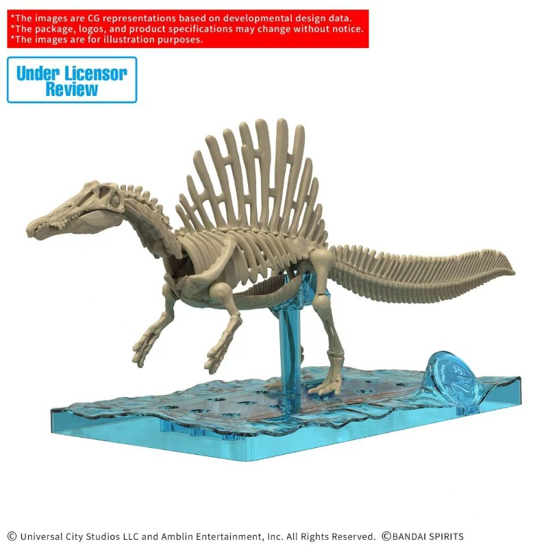В наличии Bandai оригинальный  – обзор и цена Model Kit Jurassic Park