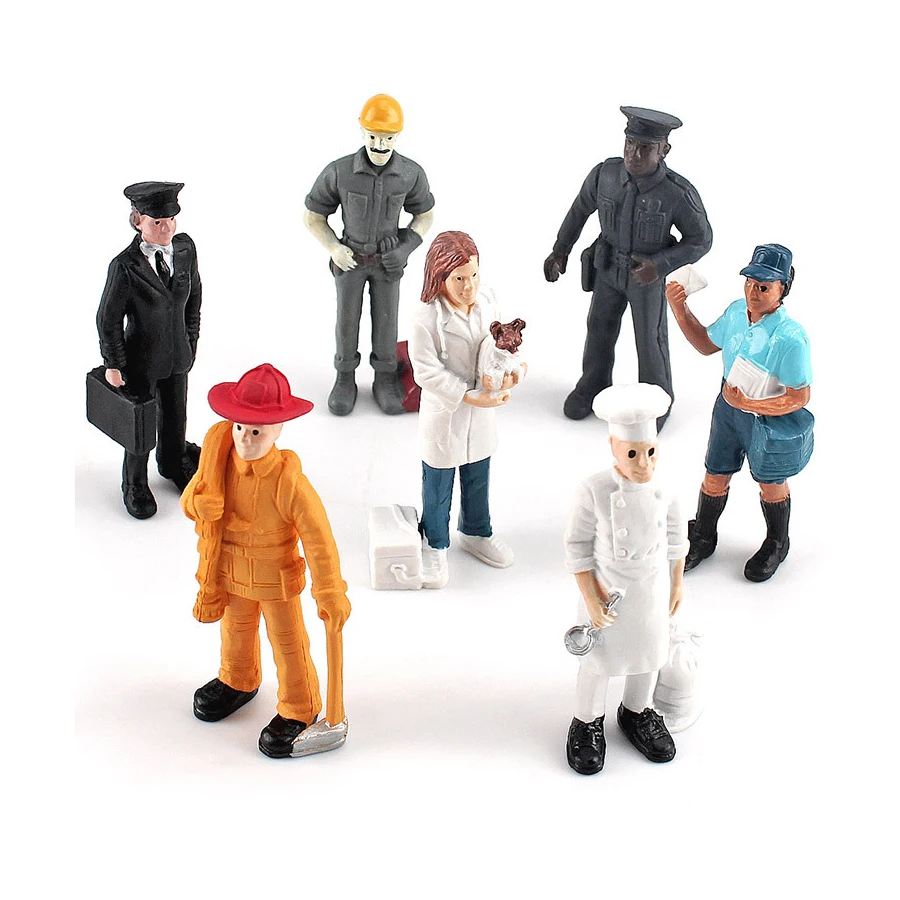 Фигурки профессий: фермер, дай – обзор и цена Model Kit Judge