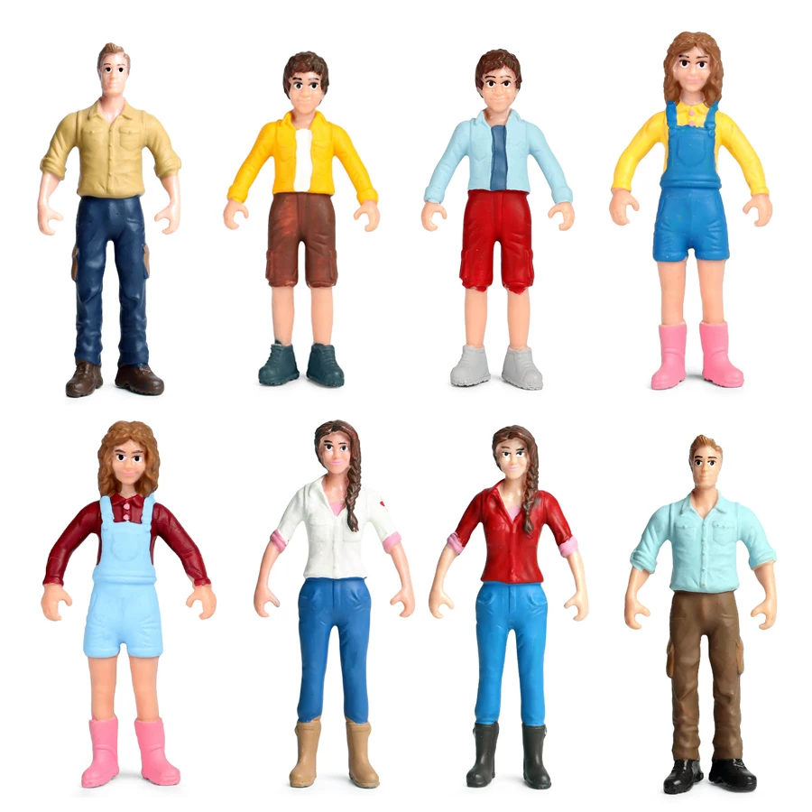 Фигурки профессий: фермер, дай – обзор и цена Model Kit Judge