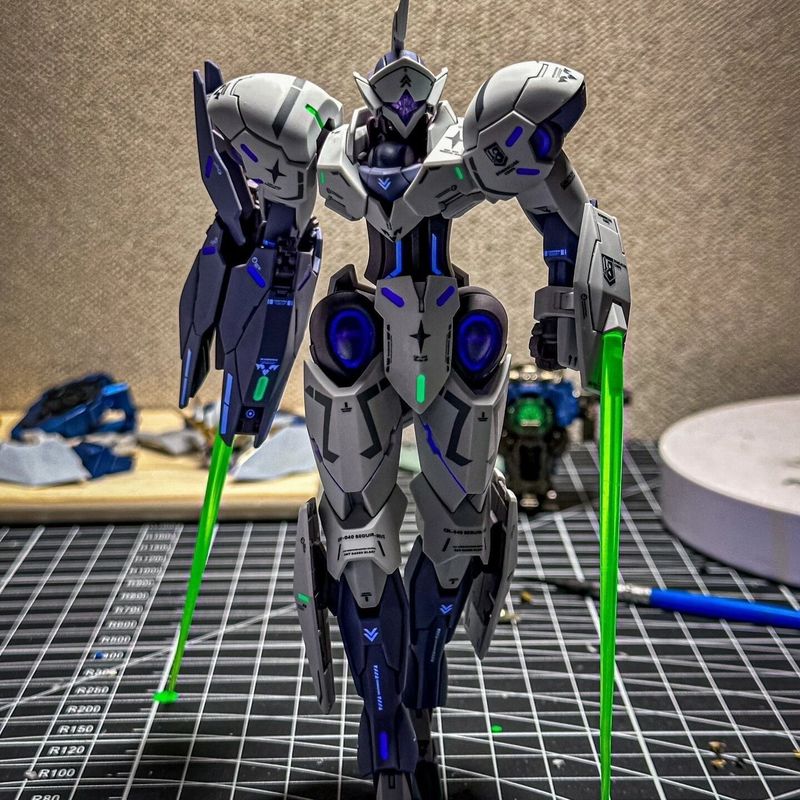 Hg 1/144 ведьма из ртути Сборн – обзор и цена Model Kit Judge
