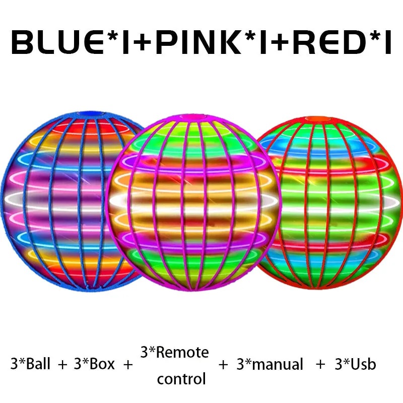 Летающий шар-НЛО с LED-подсвет – обзор и цена Model Kit Ufo