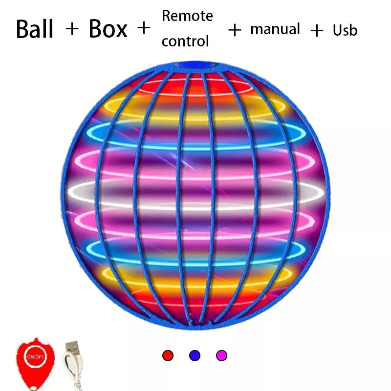 Летающий шар-НЛО с LED-подсвет – обзор и цена Model Kit Ufo