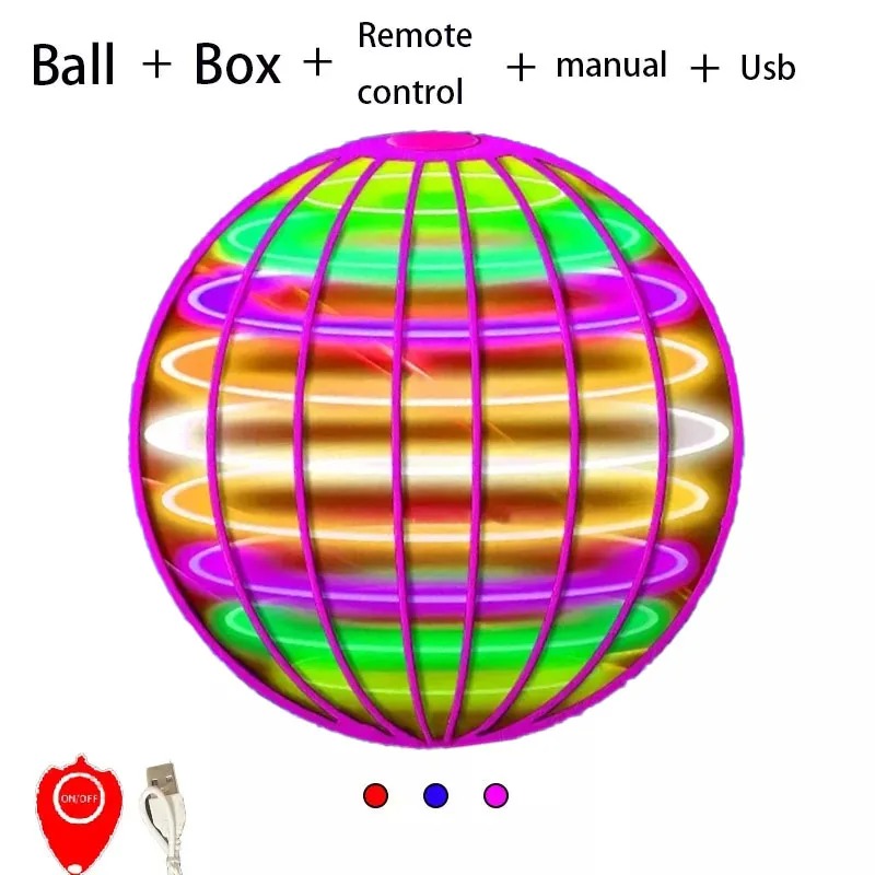 Летающий шар-НЛО с LED-подсвет – обзор и цена Model Kit Ufo