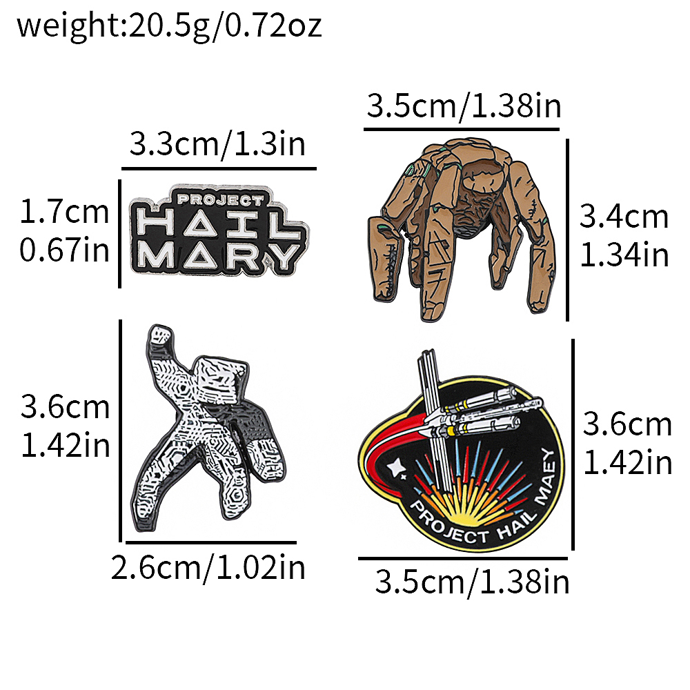 Набор из 4 эмалевых значков в  – обзор и цена Model Kit Accessories