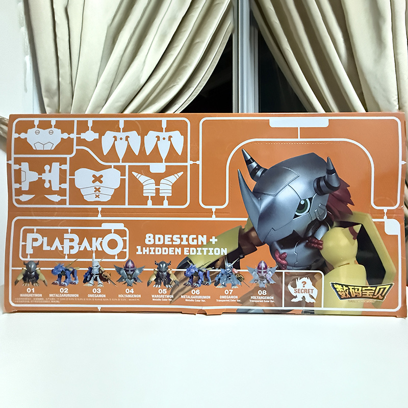 Оригинальная пластиковая модел – обзор и цена Model Kit Wargreymon