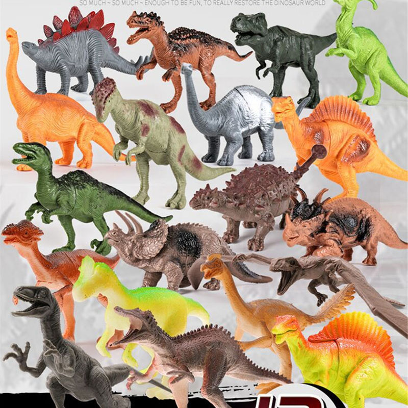 44 шт. набор Динозавров Юрског – обзор и цена Model Kit Jurassic Park