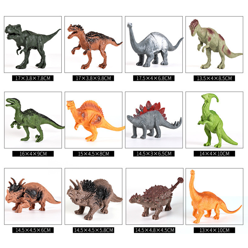 44 шт. набор Динозавров Юрског – обзор и цена Model Kit Jurassic Park