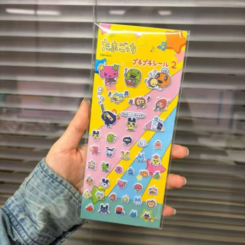 Набор из 6 мультяшных стикеров – обзор и цена Bandai Model Tamagotchi