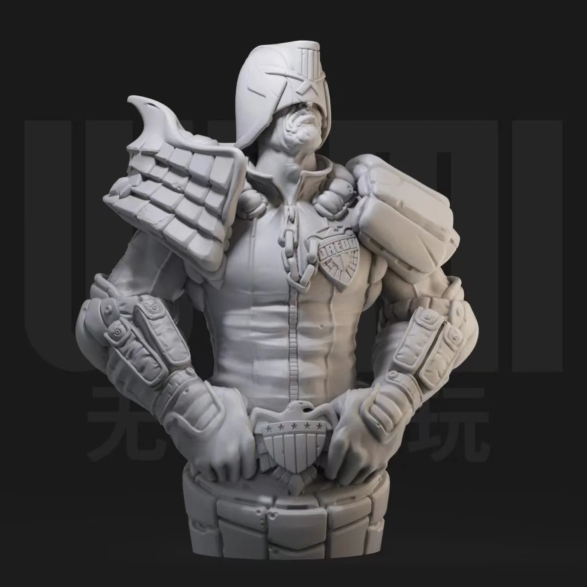 1/10 дюйма, высота 100 мм, Фэн – обзор и цена Model Kit Judge